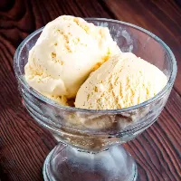 Dos bolas de helado