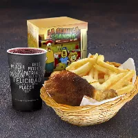 Menú kids con 1/8 de Pardos Brasa